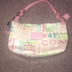 Coach butterfly theme purse 💕